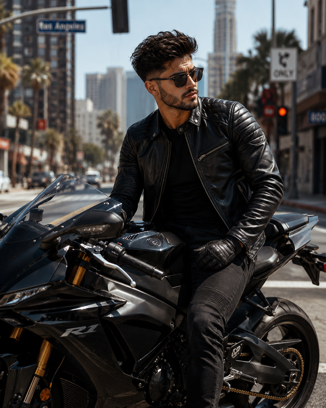 Men's Leather Biker Jackets