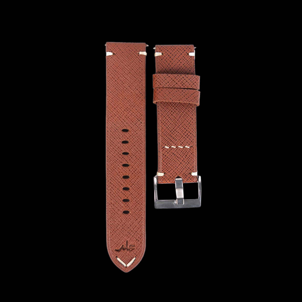 Smartwatch 22mm Strap - Leather Watch Band