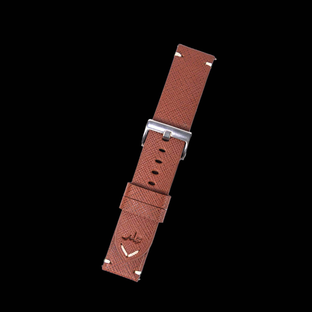 Smartwatch 22mm Strap - Leather Watch Band