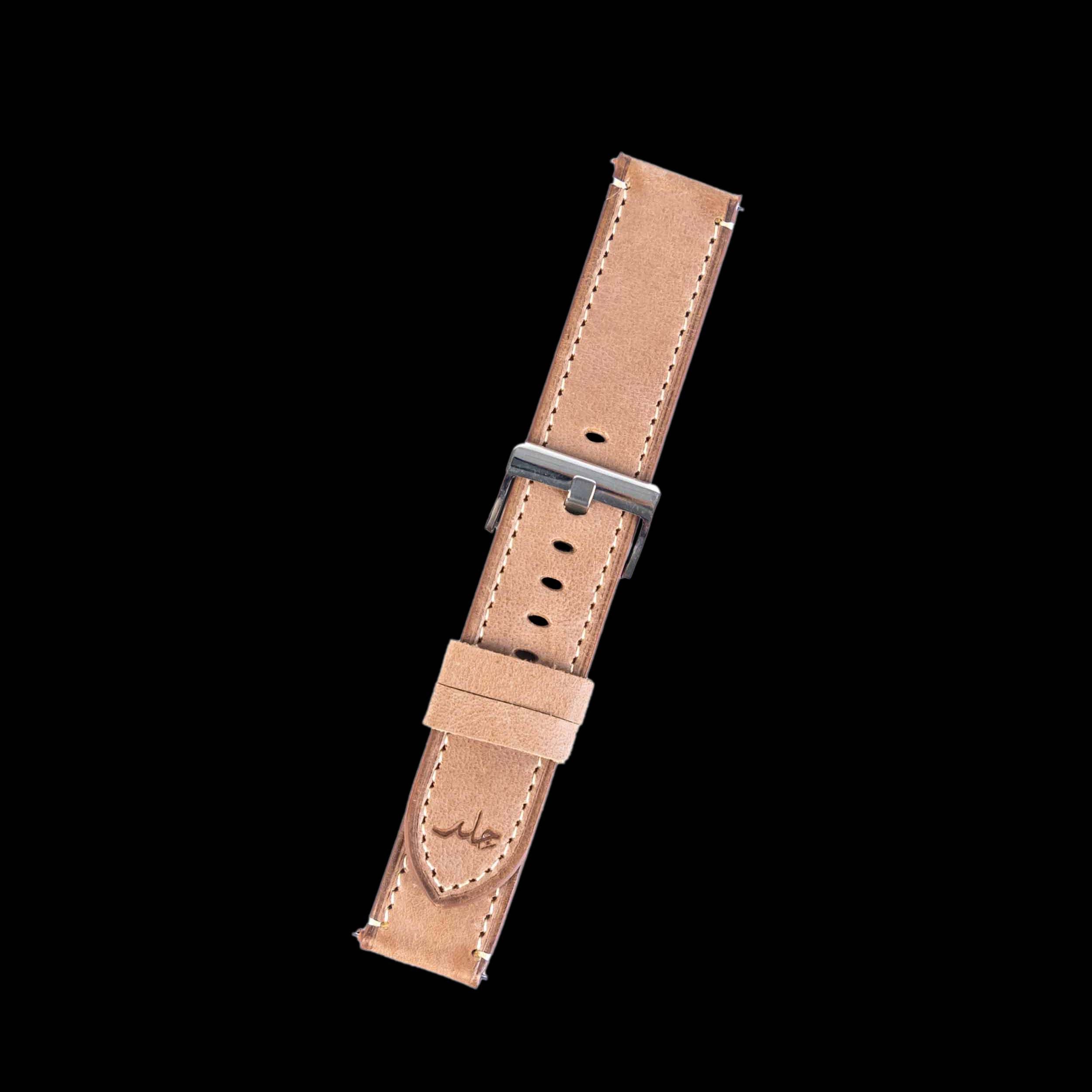 Smartwatch 22mm Strap - Leather Watch Band