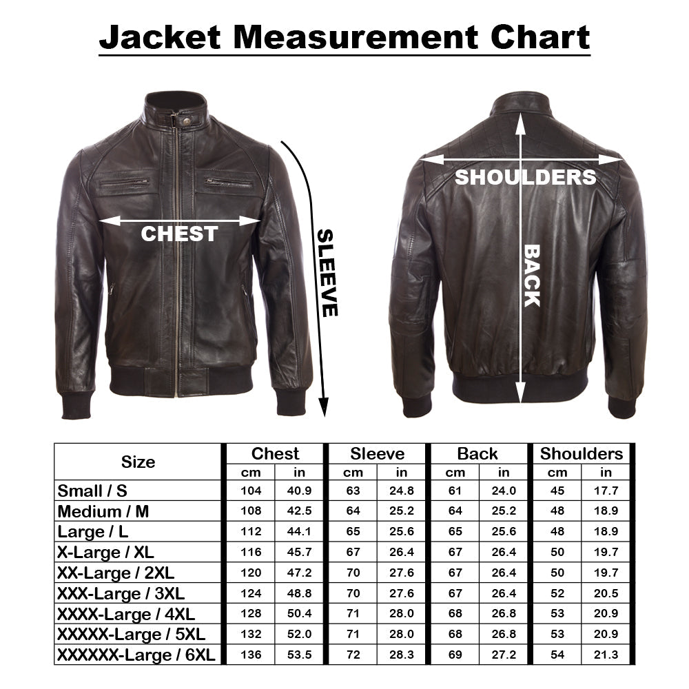 Alder & Stone Men's Bomber Jacket - Black