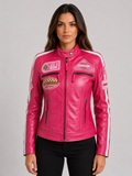 QOOC Women's Racing Biker - Pink
