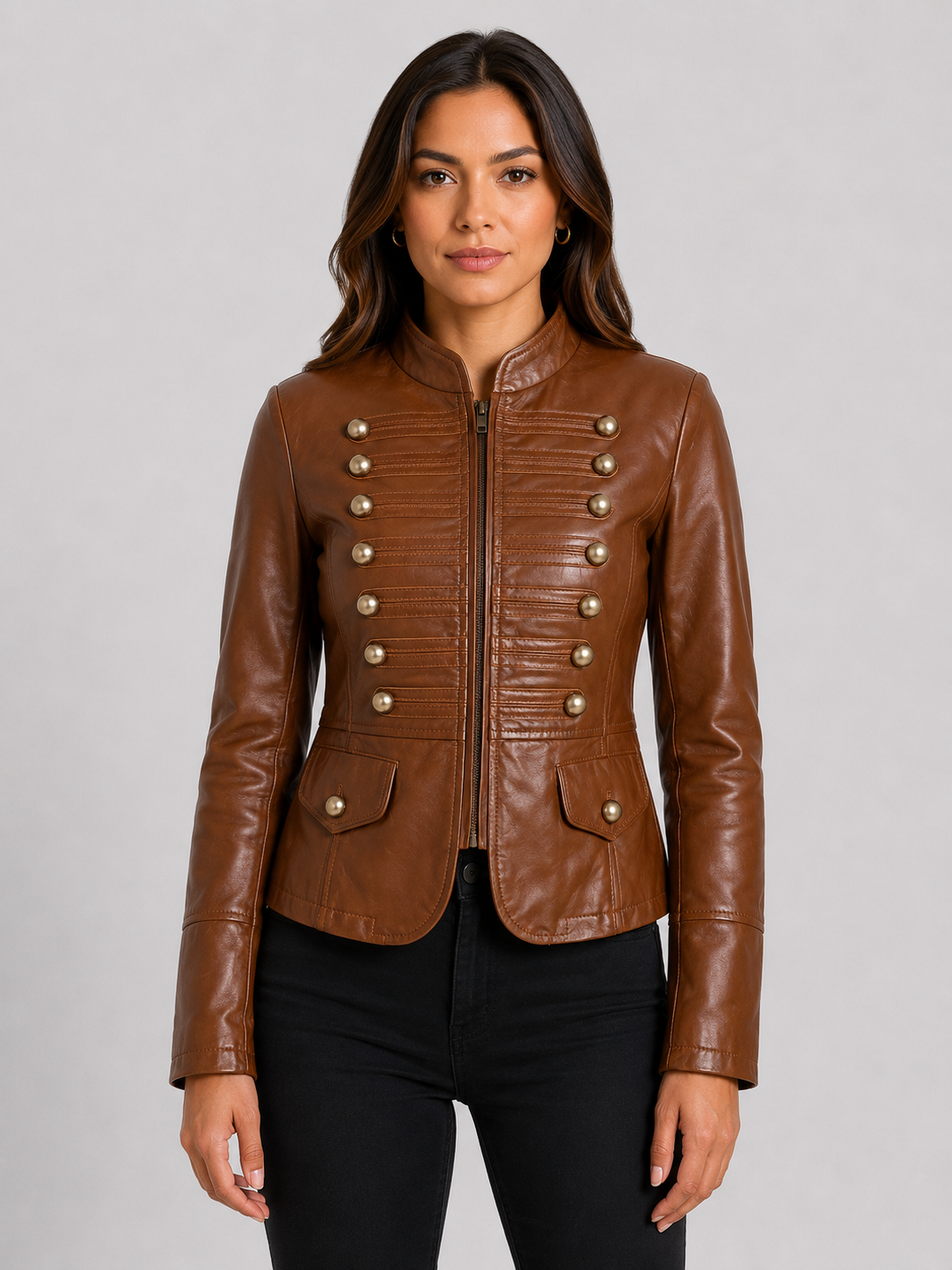 T5J4 Women’s Military Parade Jacket - Timber