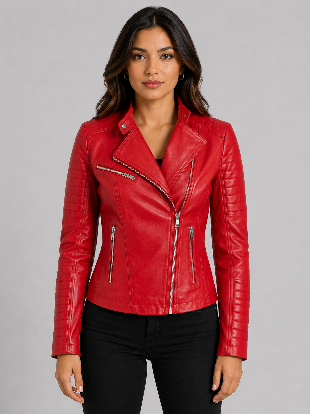 X5QE Women's Jacket - Red