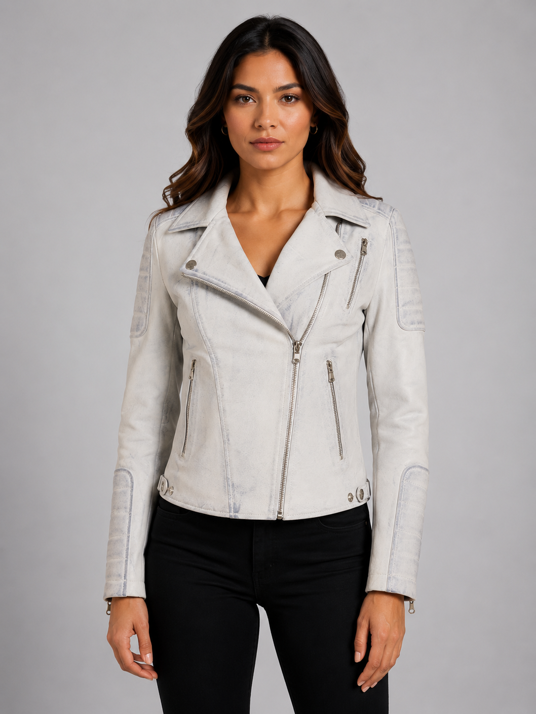 K014 Women's Jacket - Dirty White