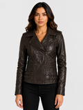 AGSM Women's Biker Jacket - Night