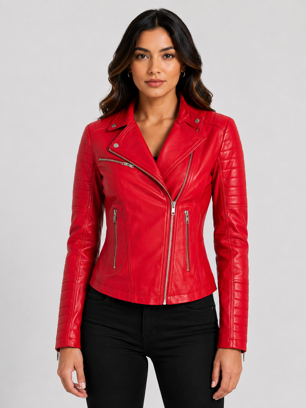 X5QE Women's Jacket - Red
