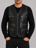 TJUP Men's Hunter Waistcoat - Black Sheep