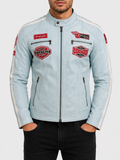 0G2T Men's Racing Biker - Sky Blue