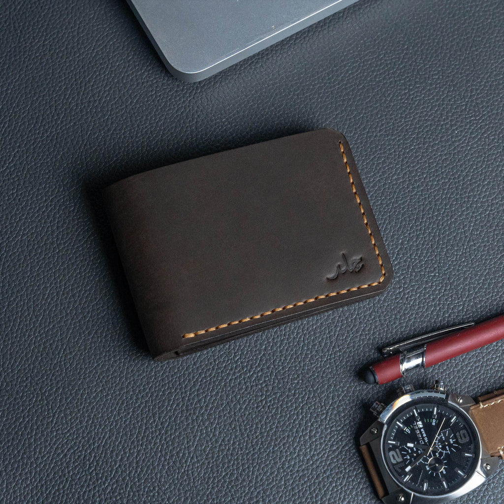 Traditional Bifold Handmade Leather Wallet