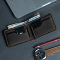 Traditional Bifold Handmade Leather Wallet
