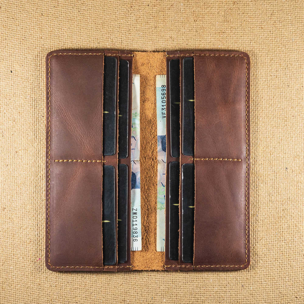 Kinnari - Long Leather Wallet