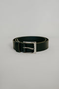 Wide Belt, Leather, Black