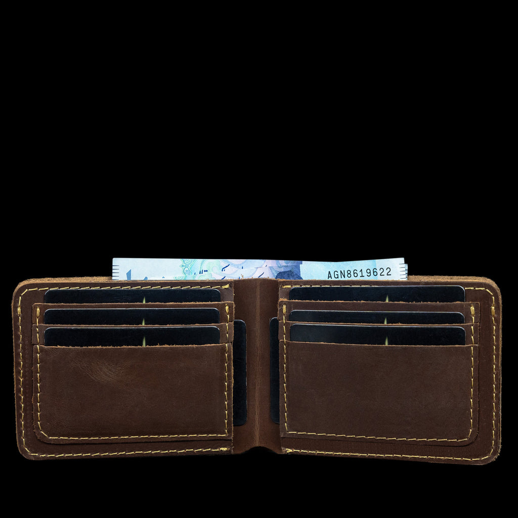 Vessel Y - Traditional Leather Wallet
