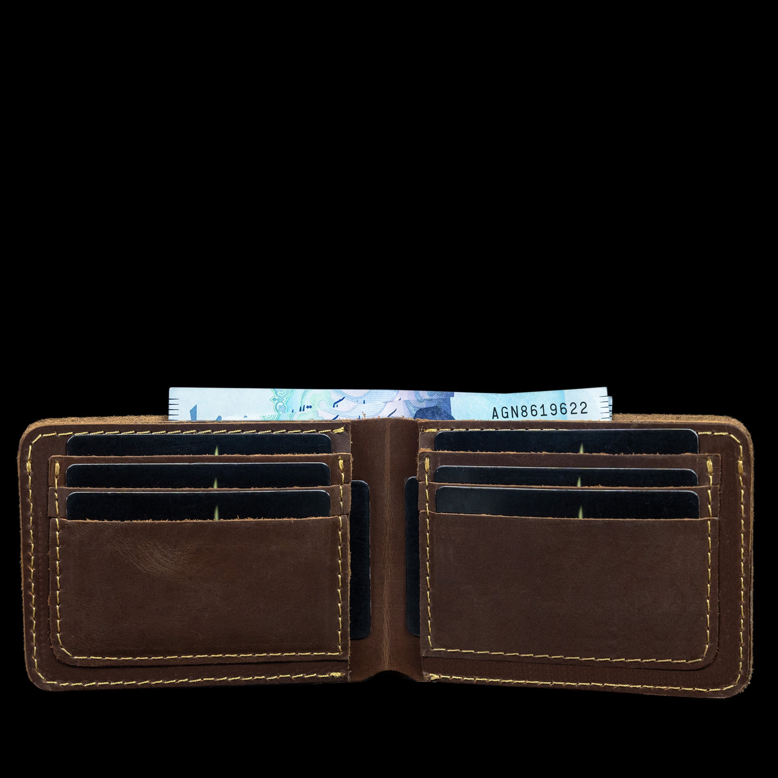 Vessel Y - Traditional Leather Wallet