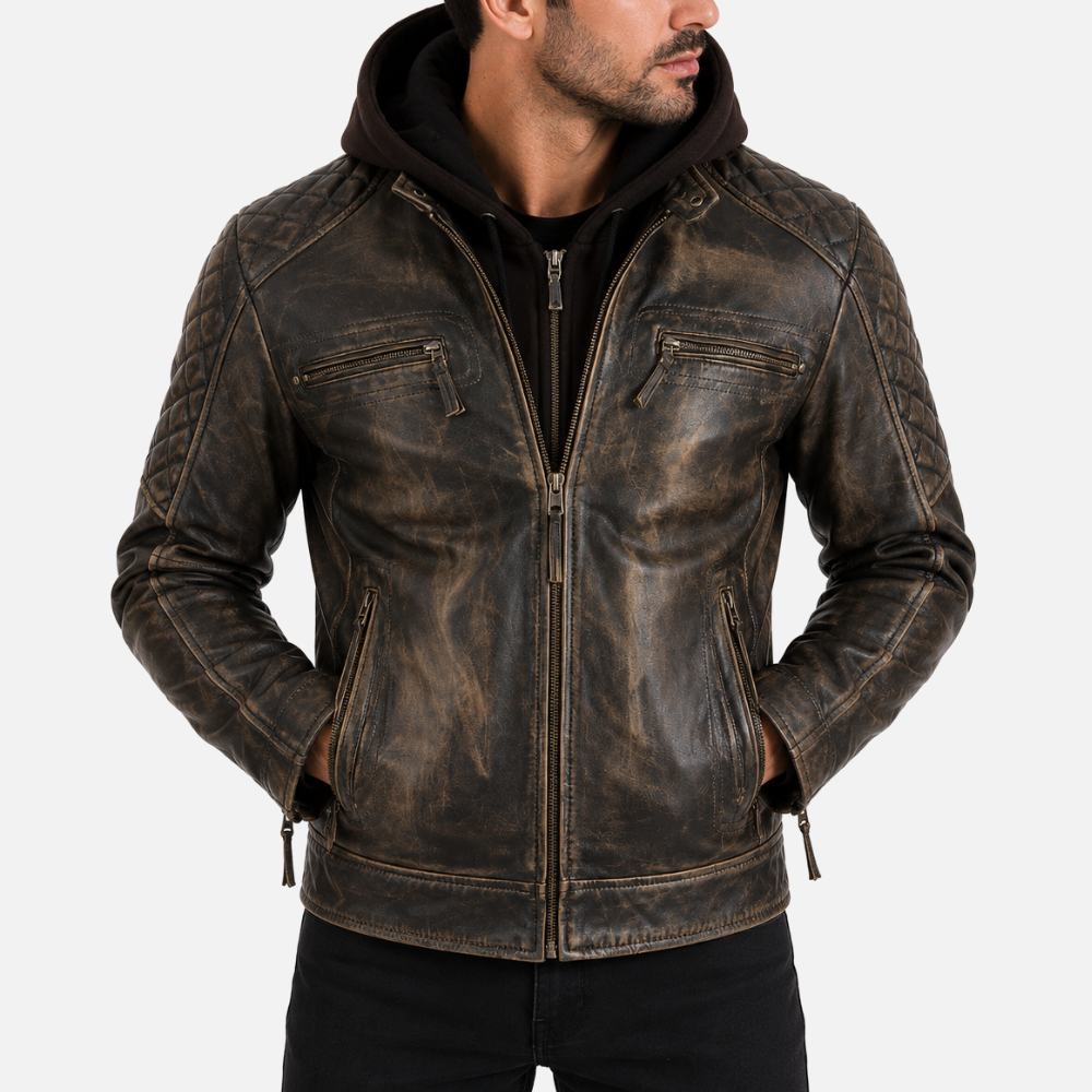 2JB2 Men's Hood Biker - Vegas