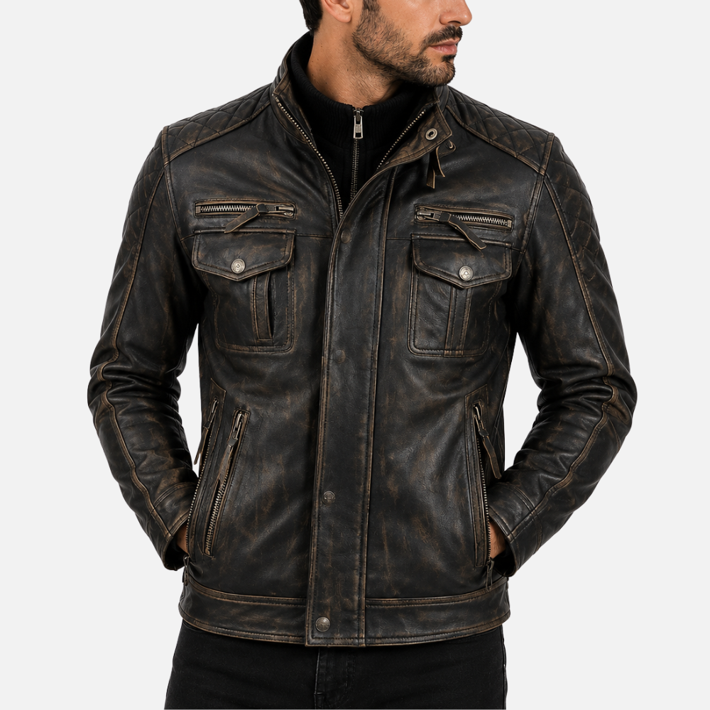 S8T4 Men’s Special Biker Jacket - Vegas