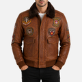 JWR3 Men's Aviator Bomber Jacket - Nevada Timber