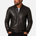 E0DB Men's London Bomber Jacket - Black