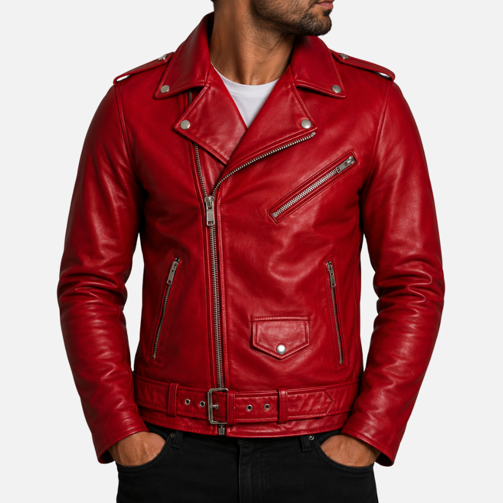 N2KG Men's Jacket - Red
