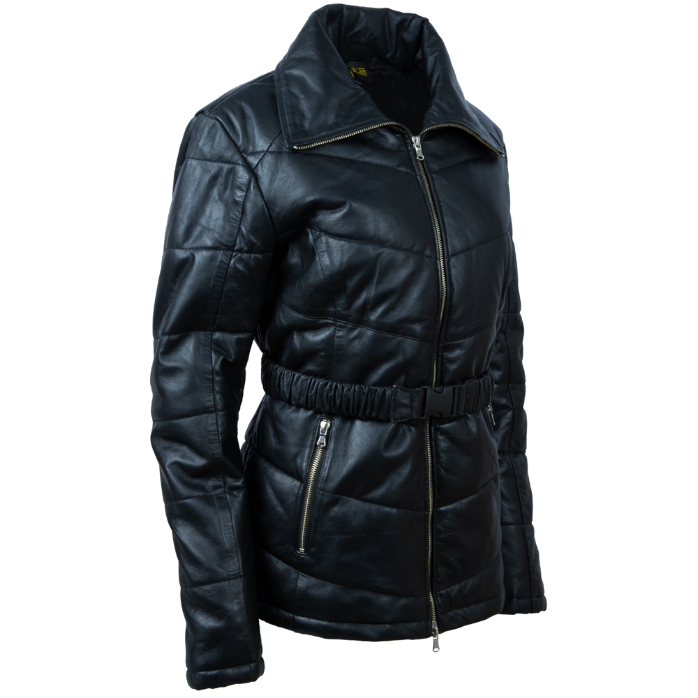 Alder & Stone Women's Puffer Coat - Black