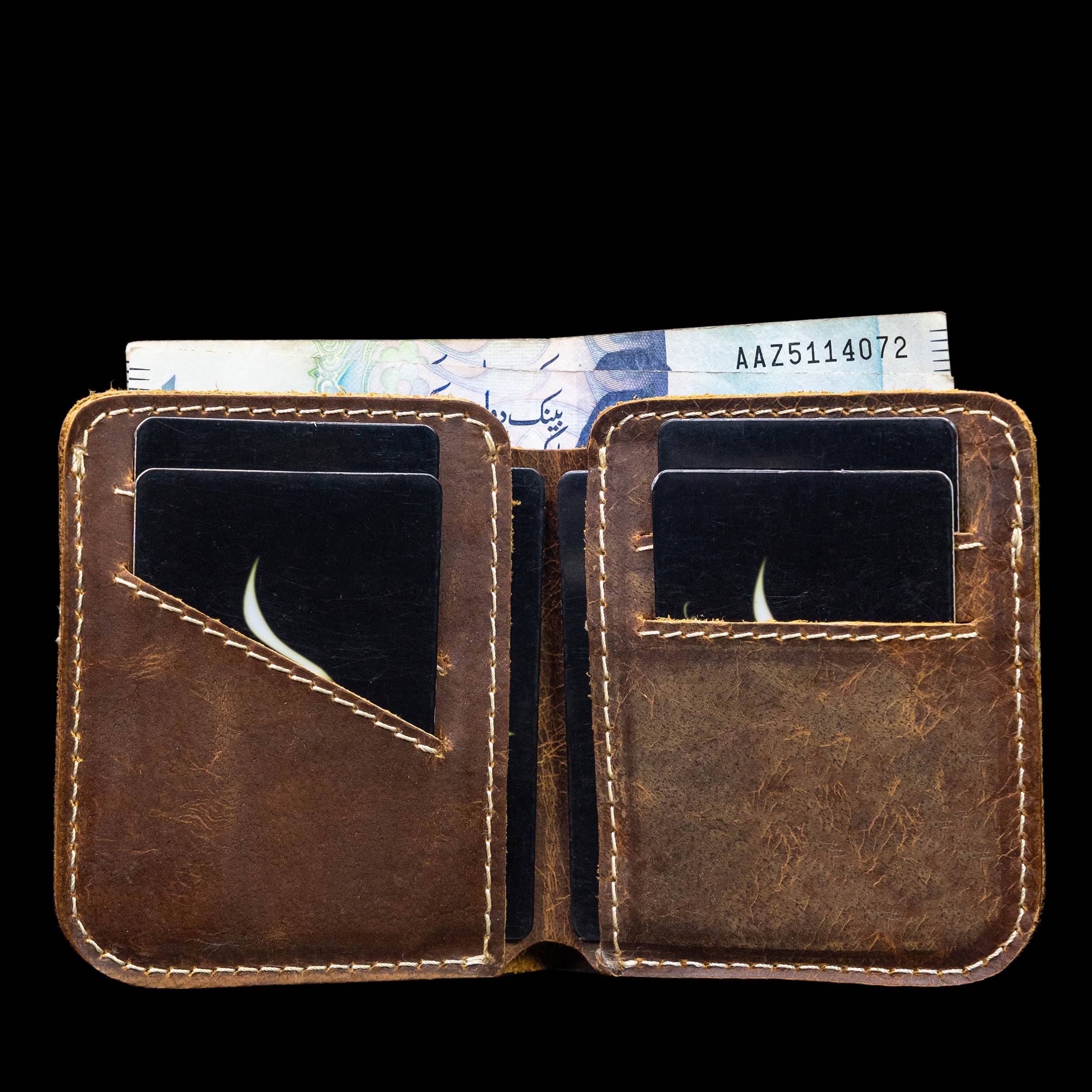 Argus - Square Leather Wallet